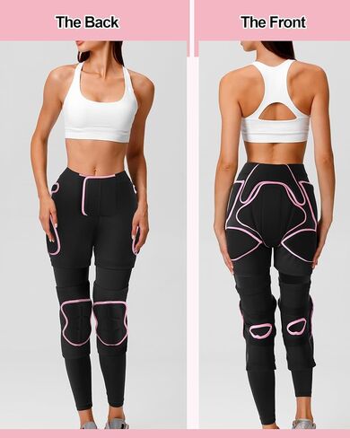 Eurzom 3 Pcs Snowboard Protective Gear Set for Women Impact-Resistant Hip Butt Padded Shorts and 2 Knee Pads for Snowboarding, Skiing, Skating, and Outdoor Winter Sports in Saudi Arabia