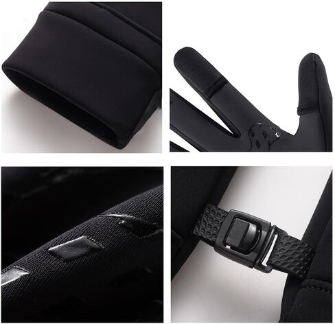 Winter Warm Touchscreen Gloves Windproof and Cold-Resistant for Men Women Suitable for Cycling Fishing and Running with Flip-Top Fingers in Saudi Arabia