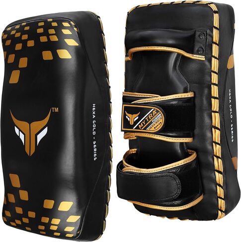 Mytra Fusion Muay Thai Pad Kicking Pads for Martial Arts Kickboxing Muay Thai Shield Karate Punching pad in Kuwait