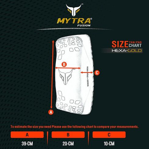 Mytra Fusion Muay Thai Pad Kicking Pads for Martial Arts Kickboxing Muay Thai Shield Karate Punching pad in Kuwait