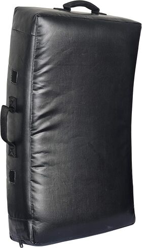 MACS Curved kick shield Thai pad for training Martial Arts punches and kicks blocking surface, strike body sports shield Adult Size 28"x15" and Kids Size 24''x13''- 1 Piece in Kuwait