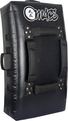 MACS Curved kick shield Thai pad for training Martial Arts punches and kicks blocking surface, strike body sports shield Adult Size 28"x15" and Kids Size 24''x13''- 1 Piece in Kuwait