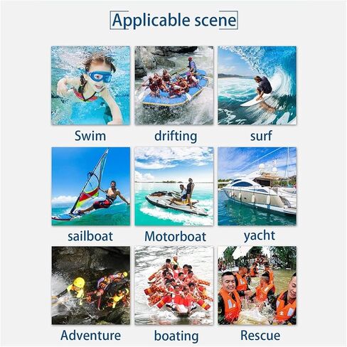 Unisex Buoyancy Swim Vest, Adjustable Swimming Jacket, Summer Water Sport Swim Vest for Boating Swimming Watersports(Yellow,Small) in Saudi Arabia