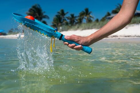 مجموعة Waboba Mini Water Lacrosse ممتعة لألعاب الشاطئ وألعاب حمام السباحة - تأتي مع كرة نطاطة مائية أصلية - حجم صغير للسفر in Saudi Arabia