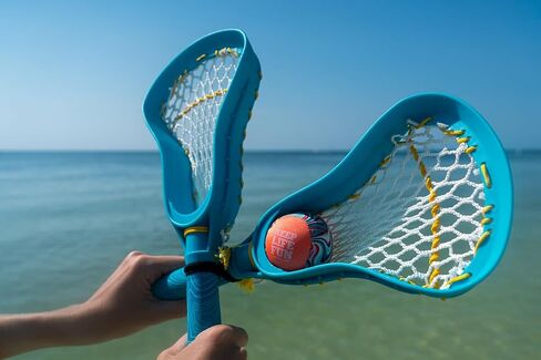مجموعة Waboba Mini Water Lacrosse ممتعة لألعاب الشاطئ وألعاب حمام السباحة - تأتي مع كرة نطاطة مائية أصلية - حجم صغير للسفر in Saudi Arabia