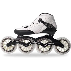 Inline Speed Skates Adult for Women and Mens, Professional Fitness Skating Roller Skates, High Performance Racing Skates for Leisure Sports Enthusiasts, Unisex in Kuwait