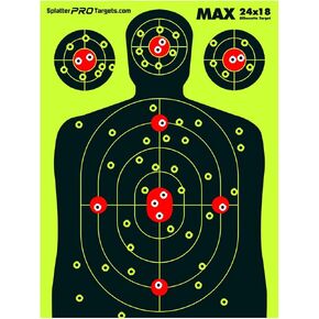 24x18 Extra Large Splatter Targets. Two Color Splatter to Easily See Your Shots! Bright Fluorescent Yellow and White Splatter. in Kuwait