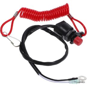 Luxshiny 2pcs Boat Engine Lanyard Safety Cord for Emergency Stop Marine ATV Harness in Kuwait