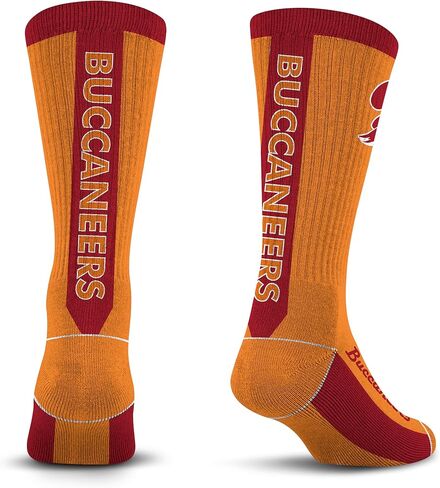 من أجل Bare Feet NFL Classic TAMPA BAY BUCCANEERS MVP Crew Sock Team، لون كبير in Saudi Arabia