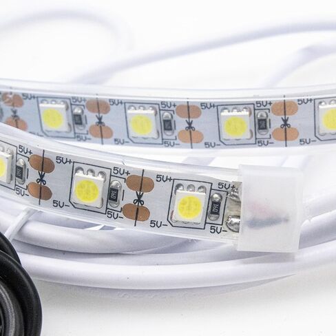 Soundspire Saxophone & Flute Leak Light, 50cm LED Strip + 1m Extension Cable, Woodwind Instrument Repair Tool for Sax, Flute Maintenance in Kuwait