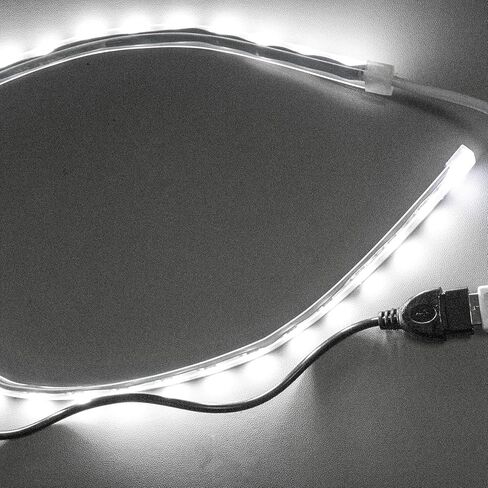 Soundspire Saxophone & Flute Leak Light, 50cm LED Strip + 1m Extension Cable, Woodwind Instrument Repair Tool for Sax, Flute Maintenance in Kuwait