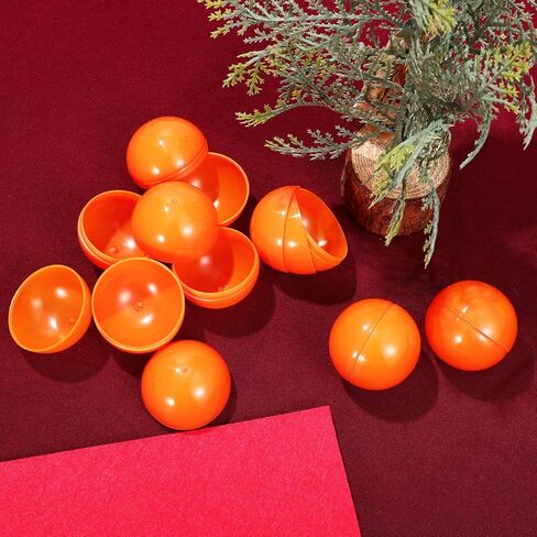 VICASKY Raffle Balls 25pcs 4cm Balls Plastic Hollow Bingo Raffle Round Machine Capsules Game Props for Party Openable Table Activity Pong Raffles Entertainment DIY Outdoor in Kuwait