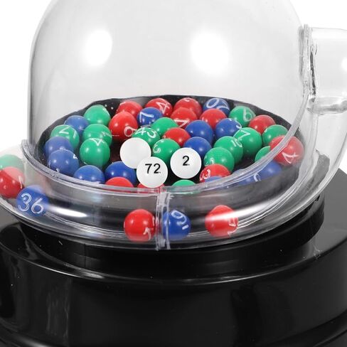 VICASKY Bingo Balls Only Ball Replacement Entertainment Plastic White Machine Tickets Game Boards Raffle Numbers 1-75 Numbered Mini Small 75pcs Props Easy to Find No Fading Lightweight in Kuwait