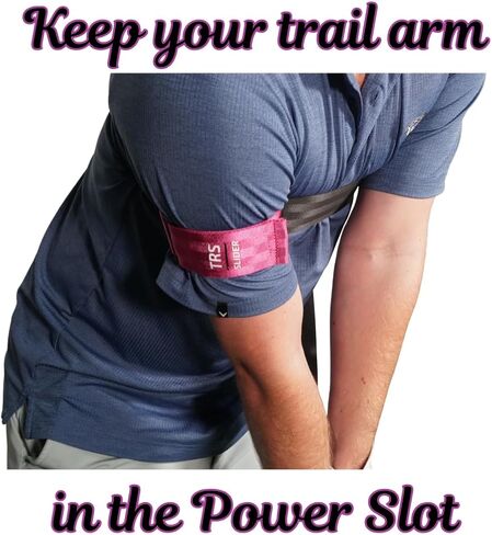 TRS Slider – Golf Swing Training Aid Inspired by Robert Rock. Improve Swing Path, Ball Striking, and Consistency with Instant Feedback Training in Saudi Arabia