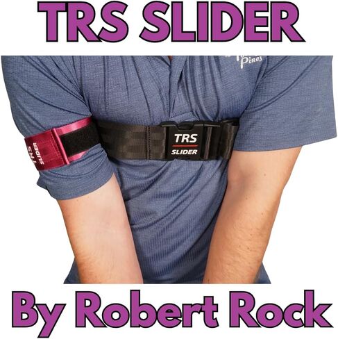 TRS Slider – Golf Swing Training Aid Inspired by Robert Rock. Improve Swing Path, Ball Striking, and Consistency with Instant Feedback Training in Saudi Arabia