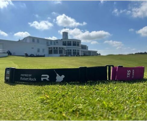 TRS Slider – Golf Swing Training Aid Inspired by Robert Rock. Improve Swing Path, Ball Striking, and Consistency with Instant Feedback Training in Saudi Arabia