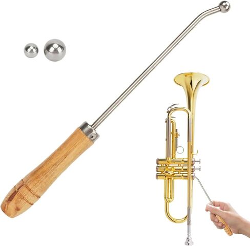 Trumpet Repair Tool Kit – Stainless Steel Dent & Maintenance Roller Set for Brass Instrument Care, Cleaning, and Precision Repair by Technicians or At-Home Musicians in Saudi Arabia
