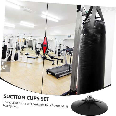 6Pcs Replacement Base with Sturdy Rubber Suction Cups for Freestanding Stability and Safety During Training Sessions in Saudi Arabia