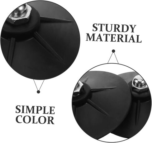 6Pcs Replacement Base with Sturdy Rubber Suction Cups for Freestanding Stability and Safety During Training Sessions in Saudi Arabia