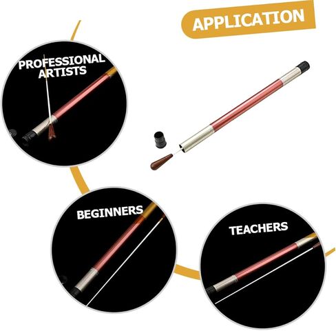 Wooden Conductor Baton Tube Packaging Lightweight and Portable 12-inch Performance Stick for Orchestra and Concerts in Saudi Arabia
