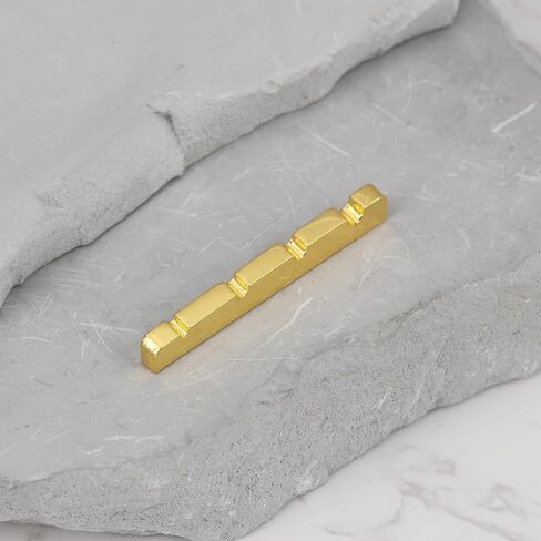 2 قطعة 4-سلسلة باس الكهربائية مشقوق صامولة نحاسية ل 4-سلسلة الغيتار الكهربائي باس 42x3mm in Saudi Arabia
