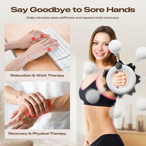 Arm Workout for Women and Men, 360° Hand-Crank Forearm Trainer, Shoulders and Arm Muscle Training Fitness Equipment, Chest Trainer and Forearm and Wrist Hand Exerciser, Home Workout Equipment in Saudi Arabia