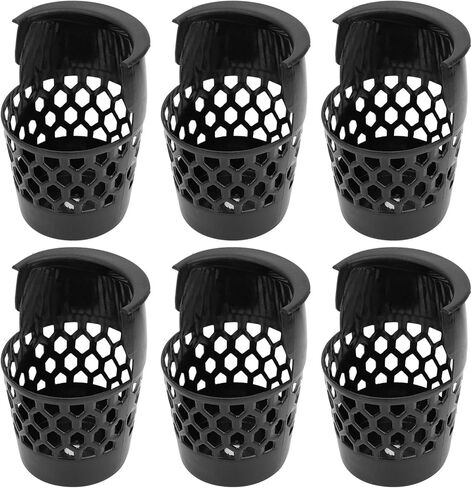 Pool Table Pockets, 6PCS Plastic Billiard Pockets, Billiards Pool Accessories Replacement in Saudi Arabia