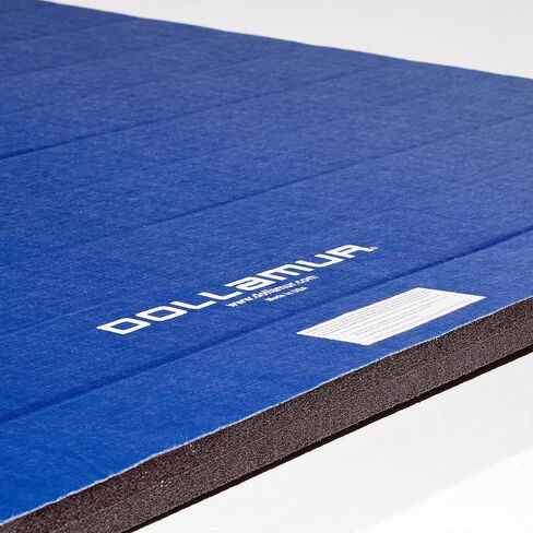 Dollamur 5'x10'x1.25" Martial Arts Mat, Black, Tatami, Jiu Jitsu BJJ MMA Judo Mat, Wrestling Mat in Kuwait