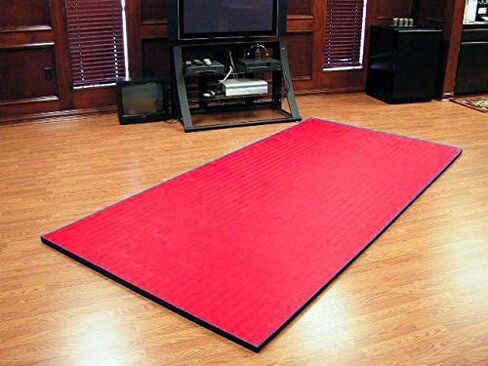 Dollamur 5'x10'x1.25" Martial Arts Mat, Black, Tatami, Jiu Jitsu BJJ MMA Judo Mat, Wrestling Mat in Kuwait
