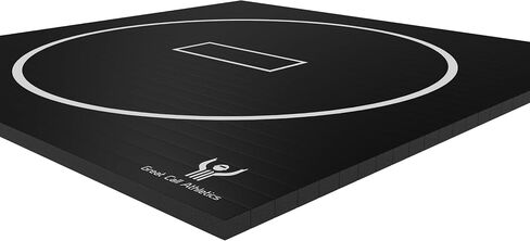 Great Call Athletics | 10’ x 10’ Wrestling Mat 1.25" Thick Collegiate Quality Thick Flexi Roll Jiu Jitsu Mats Home bjj Tape in Saudi Arabia