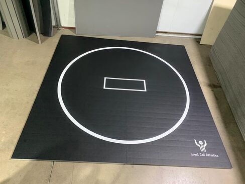 Great Call Athletics | 10’ x 10’ Wrestling Mat 1.25" Thick Collegiate Quality Thick Flexi Roll Jiu Jitsu Mats Home bjj Tape in Saudi Arabia