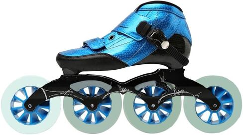 Speed Skates Inline Professional for Adults, Men's and Women's Inline Roller Skates 4 Wheels Professional Speed Skating Shoes Outdoor Indoor for Boys Girls in Saudi Arabia