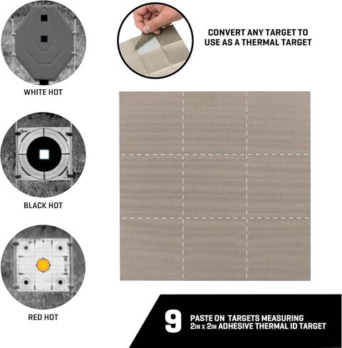 أهداف اللصق الحراري الجديدة من EZ Aim، 2 × 2، 9 عبوات in Kuwait
