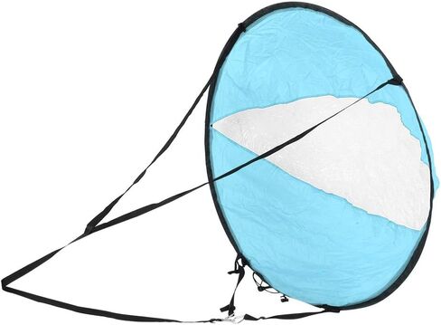 EVTSCAN Kayak Sails, 43 Inch Foldable Downwind Windsurfing Sails Kit Upwind Wind Paddle Sail for Kayak Boat Sailboat Canoe in Kuwait