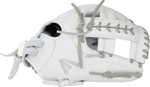 Easton | PROFESSIONAL COLLECTION Fastpitch Softball Glove | Right Hand Throw | 11.75" - Laced Single Post Web | White/Grey in Saudi Arabia