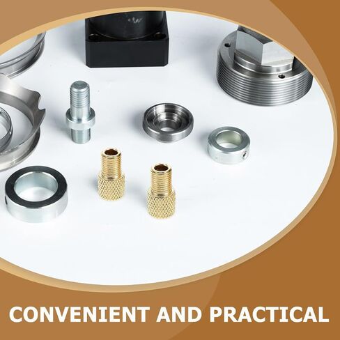 HANABASS Bike Valve Adapter Presta to Valve Stem Converter Compact Aluminum Alloy for Bicycle Tire Inflation Pump Connector in Saudi Arabia