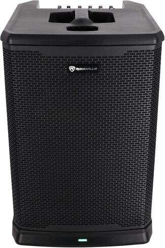 Rockville Titan MIX12A 3200W Peak 12 بوصة نظام PA مع مضخم صوت، خلاط 8 قنوات، صوت بلوتوث، DSP، حقائب سفر in Saudi Arabia