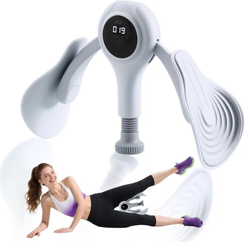 Thigh Master Trainer Kegel Exerciser - Pelvic Floor Exercise Device for Women, Thigh Workout Equipment with Smart Counter, Adjustable Resistance 1-18kg (40lbs), Thigh Master for Toning in Saudi Arabia