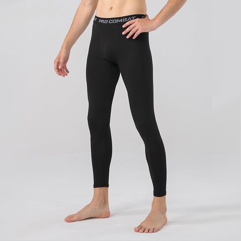 سراويل ضيقة للرجال سراويل ضيقة رياضية Baselayer الجري الرياضي النشط بطول الكاحل in Saudi Arabia
