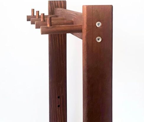 Wooden Chime Stand Decoration Desk Chime Holder for Exhibition Tea Room Gift S in Saudi Arabia