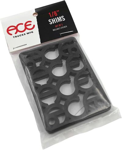 منصات رفع ألواح التزلج من ACE Trucks | وسادات الصدمات (عبوة من قطعتين) | تعزيز البوب ​​وتقليل عضات العجلات وامتصاص التأثير لركوب لوح تزلج أكثر سلاسة in Saudi Arabia