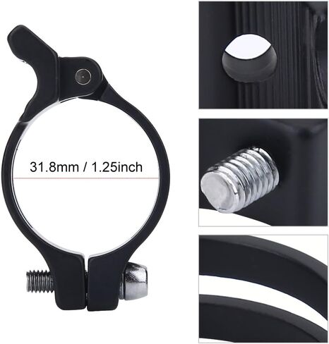Front Derailleur Clamp Adjustable Braze On Front Derailleur Adapter Clamp For MT Road Bike(31.8mm) in Saudi Arabia