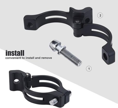 Front Derailleur Clamp Adjustable Braze On Front Derailleur Adapter Clamp For MT Road Bike(31.8mm) in Saudi Arabia