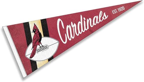 Arizona Cardinals Throwback Vintage Retro Pennant Flag in Saudi Arabia