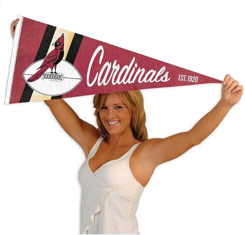 Arizona Cardinals Throwback Vintage Retro Pennant Flag in Saudi Arabia