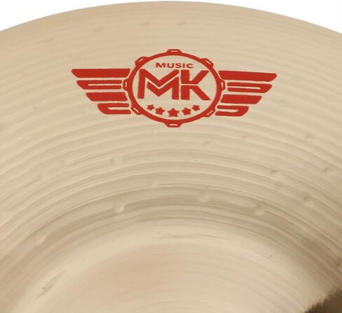 MK10 بوصة سبلاش الصنج B20 البرونزية المصنوعة يدويا الذهبي ممارسة طبل الصنج مناسبة لمجموعات الطبول in Saudi Arabia