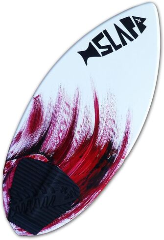 USA Made 41" Slapfish Skimboard - Fiberglass & Carbon - Riders up to 140 lbs - with Traction Deck Grip - Kids & Adults - 4 Colors in Saudi Arabia
