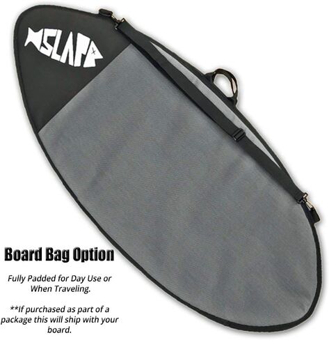 USA Made 41" Slapfish Skimboard - Fiberglass & Carbon - Riders up to 140 lbs - with Traction Deck Grip - Kids & Adults - 4 Colors in Saudi Arabia