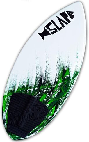 USA Made 41" Slapfish Skimboard - Fiberglass & Carbon - Riders up to 140 lbs - with Traction Deck Grip - Kids & Adults - 4 Colors in Saudi Arabia