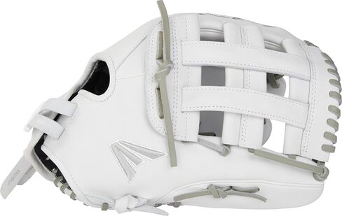 Easton | PROFESSIONAL COLLECTION Fastpitch Softball Glove | Left Hand Throw | 13" - Pro H-Web | White/Grey in Saudi Arabia